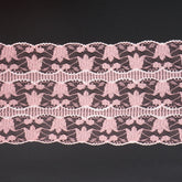 Kant 10cm breed baby roze Kant KANT - 10CM - LICHTROZE - 10M 10 meter